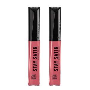 Rimmel Stay Satin Liquid Lip Color, Yuppie (2 pack)